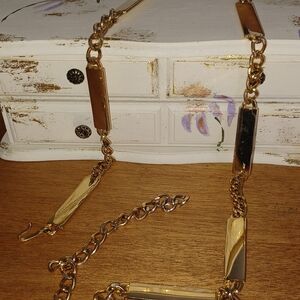 Elegant Gold Chain Belt